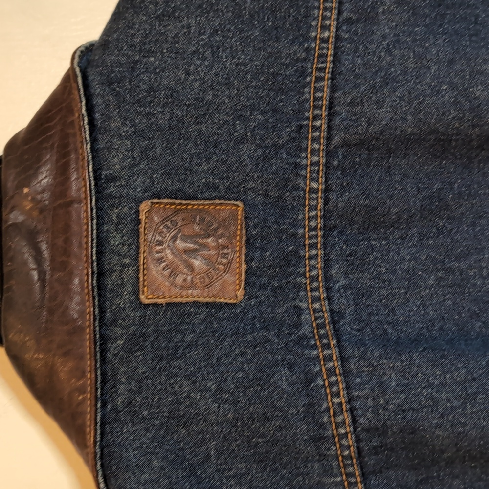 Vintage Marlboro Country Store jean jacket men's large - Picture 8 of 9